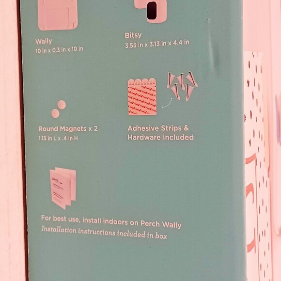 Perch By Honey Can Do 4 Piece Starter Kit New Magnetic Wall Mount Kit - Picture 6 of 7